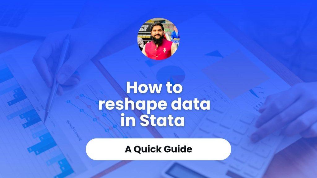 How to reshape data in Stata
